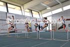 Girls 60 metres hurdles, NECAA Championships and Open Indoor Pentathlon, Gateshead College Academy of Sport. Photo: David T. Hewitson/Sports for All Pics